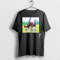 Officials Hold Your Horses Man Lifting Upside Down Horse Funny Premium T Shirt