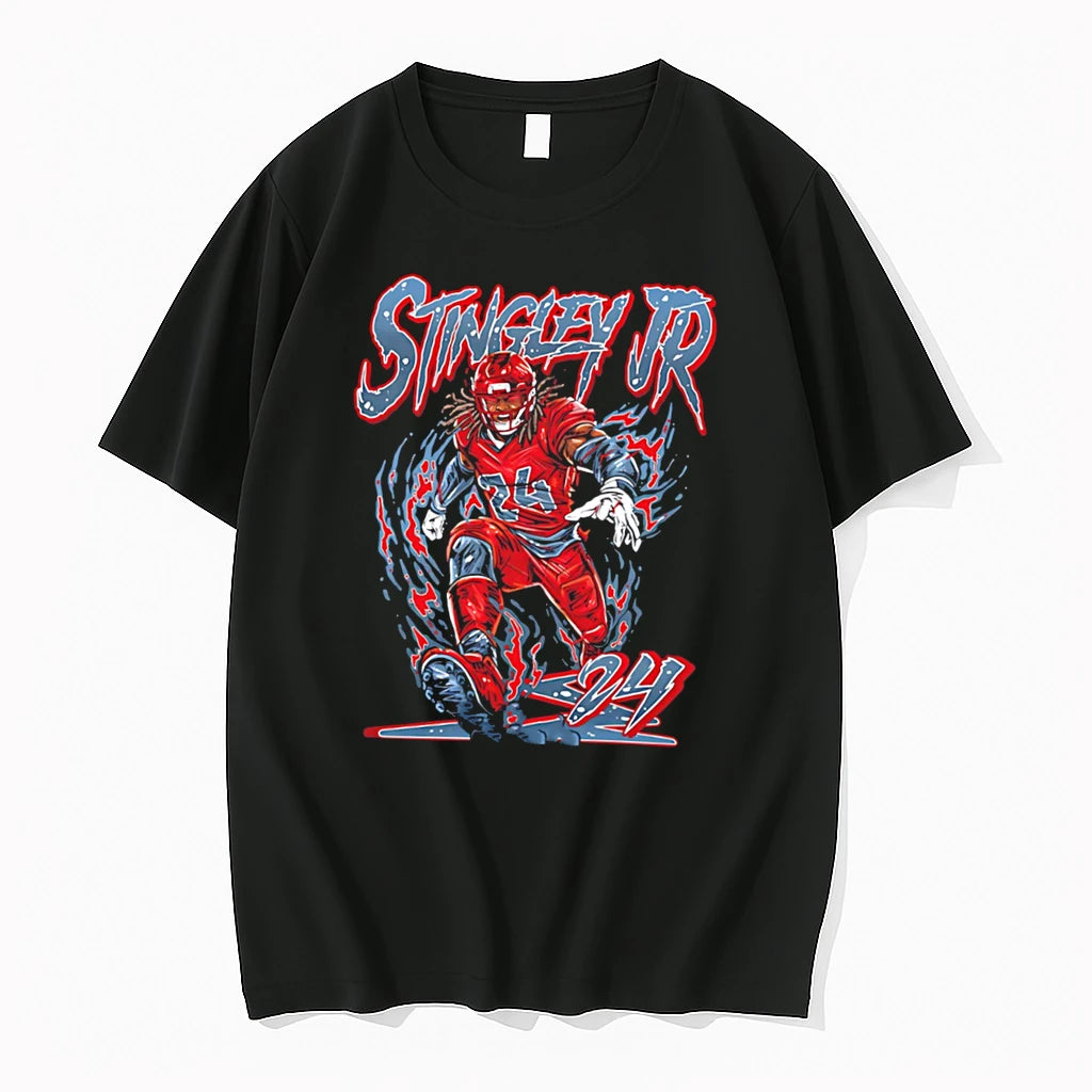 Officials Houston Texans Derek Stingley Jr Hand Drawn Artwork Tee T Shirt Sweater