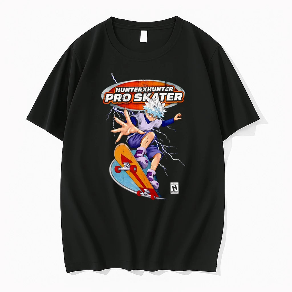 Officials Hunter X Hunter Pro Skater Killua Zoldyck T Shirt Sweater
