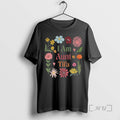 Officials I Am Aunt Tifa Anti Trump Floral Vintage T Shirt Sweater