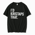 Officials Id Kristaps That Kristaps Porzingis Quote Tee Premium T Shirt