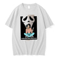 Officials If Youre Gonna Scream Scream With Me Scream Ghostface White Premium T Shirt