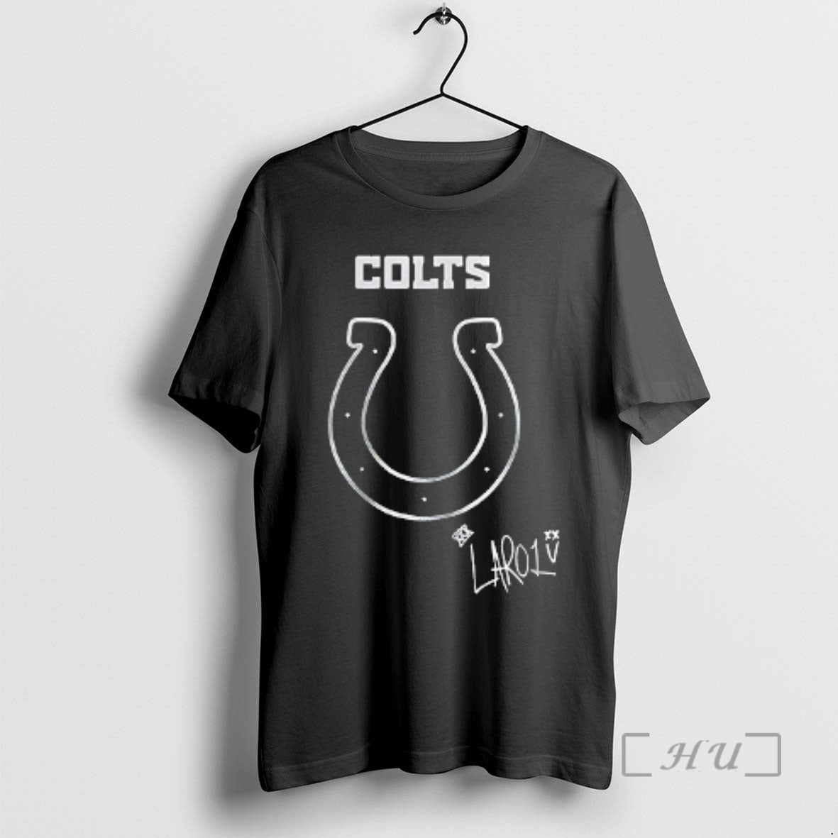 Officials Indianapolis Colts Kid Laroi Berlin Game 2025 Logo Double Sided Graphic T Shirt Sweater