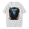 Officials Jaxson Dart New York Giants Name Number Pose Signature Premium T Shirt