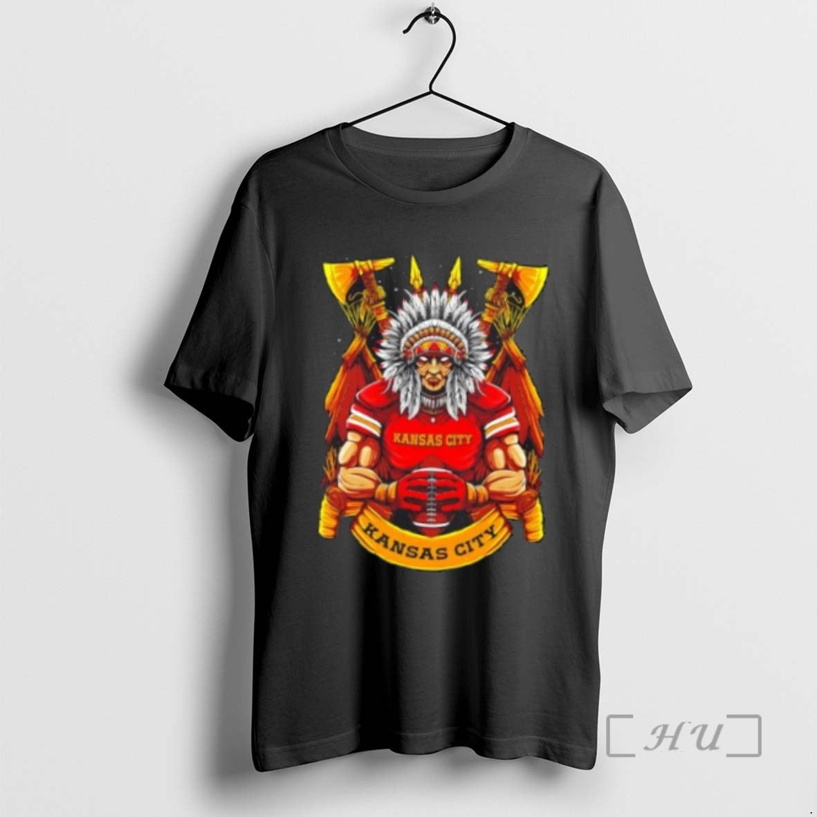 Officials Kansas City Chiefs War Football Mascot Tee Shirt Sweater