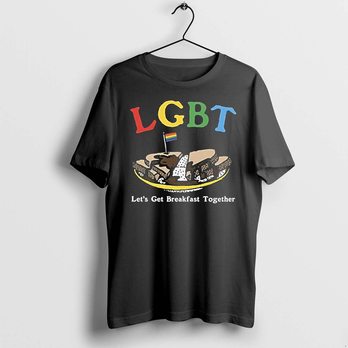Officials Lgbt Lets Get Breakfast Together T Shirt Sweater