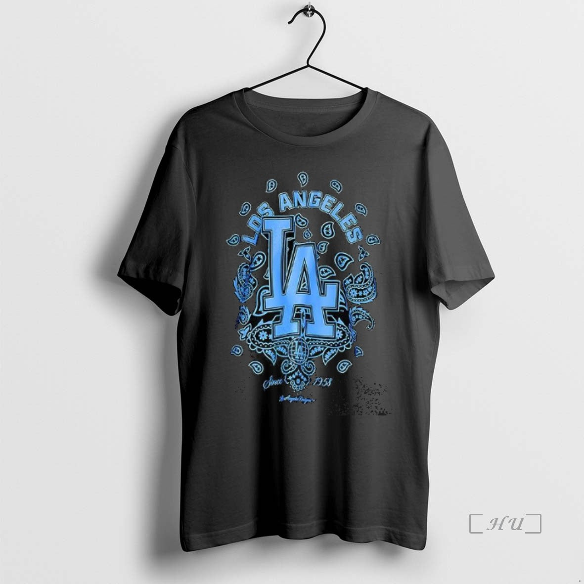 Officials Los Angeles Dodgers Mlb 2025 Since 1958 Paisley Pattern T Shirt Sweater