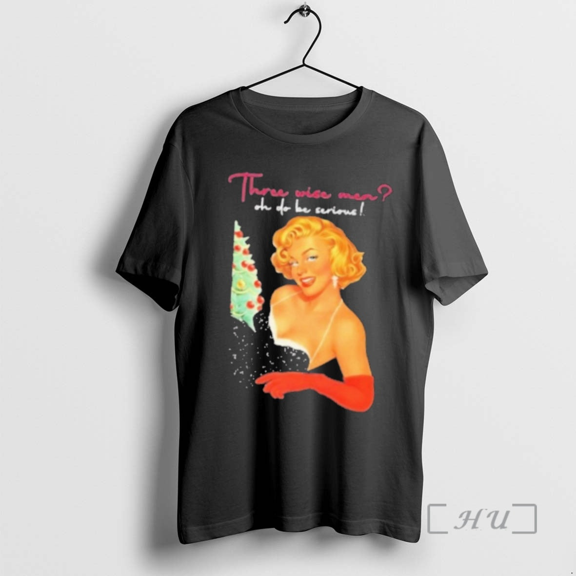 Officials Marilyn Monroe Three Wise Men Oh Do Be Serious Christmas T Shirt Sweater