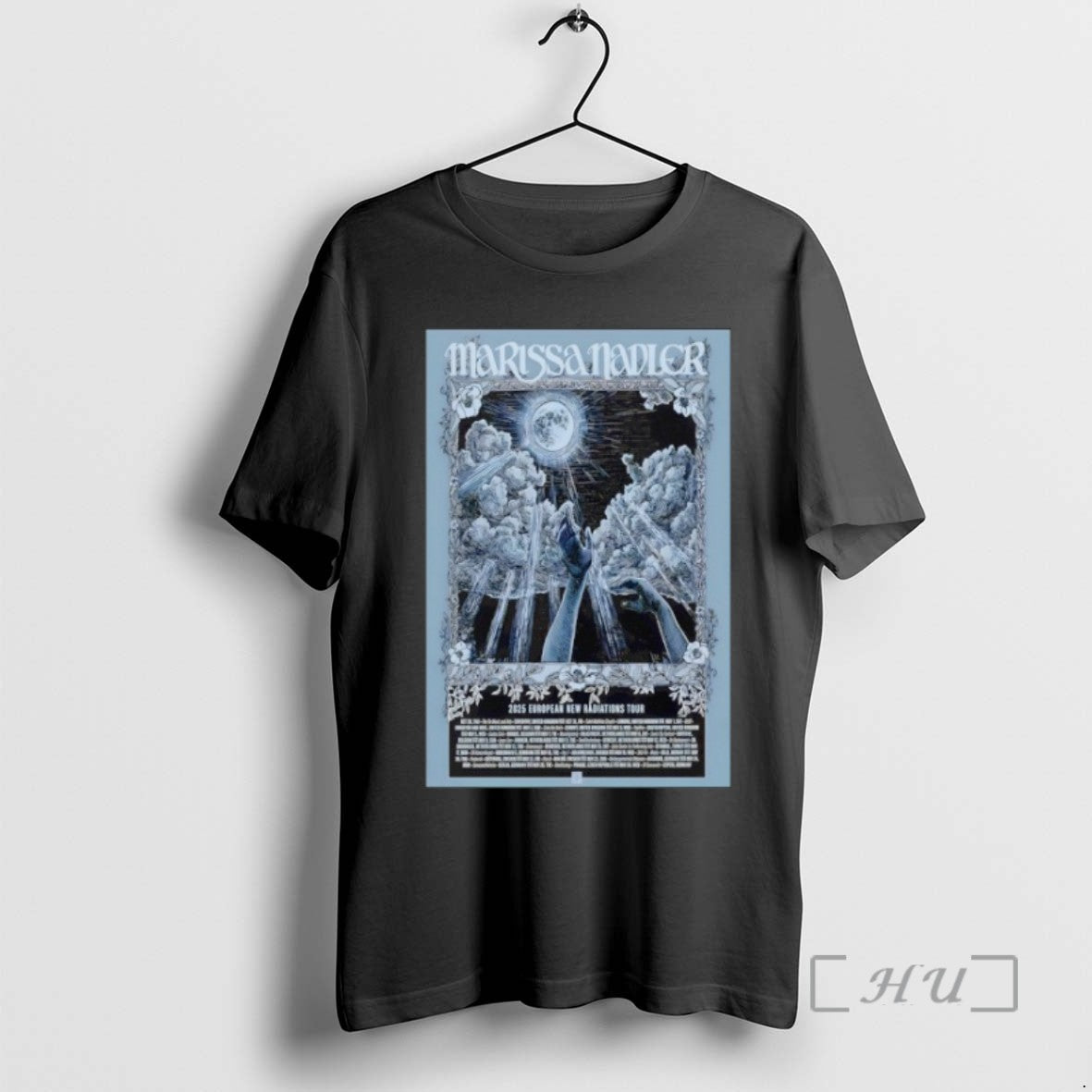 Officials Marissa Nadler 2025 Eu New Radiations Tour T Shirt Sweater