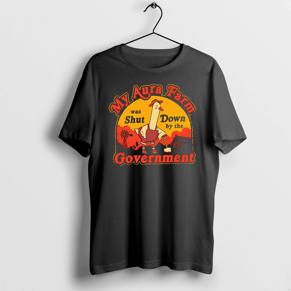 Officials My Aura Farm Was Shut Down By The Government Goose Farmer T Shirt Sweater