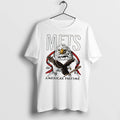 Officials New York Mets Americas Pastime 250th Tri Blend Tee T Shirt Sweater