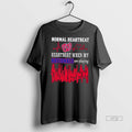 Officials Normal Heartbeat Heartbeat When My Washington Nationals Baseball Are Playing Tee Shirt Sweater