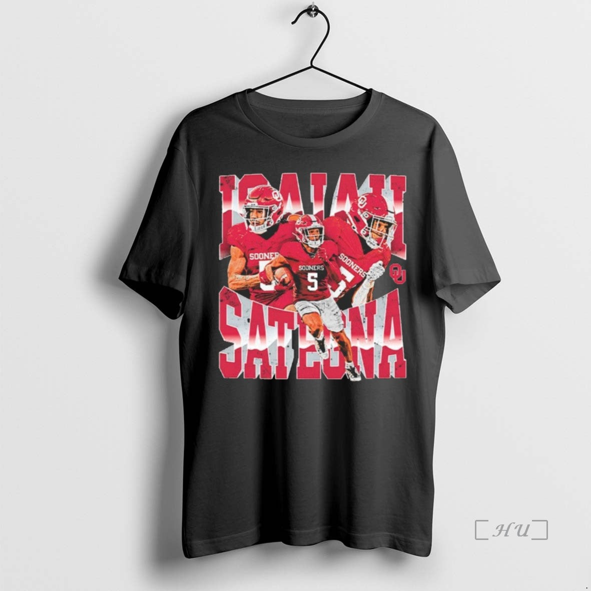 Officials Oklahoma Sooners Ncaa Football Isaiah Sategna Caricature 2025 Vintage T Shirt Sweater