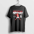 Officials Patrick Mahomes Kansas City Chiefs Name Number Pose Tee Premium T Shirt
