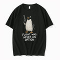 Officials Penguin With Gun Flight Was Never An Option Women Premium T Shirt