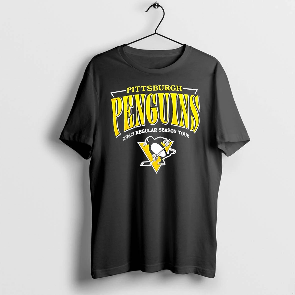Officials Pittsburgh Penguins 2026 27 Regular Season Tour Nhl Team Premium T Shirt