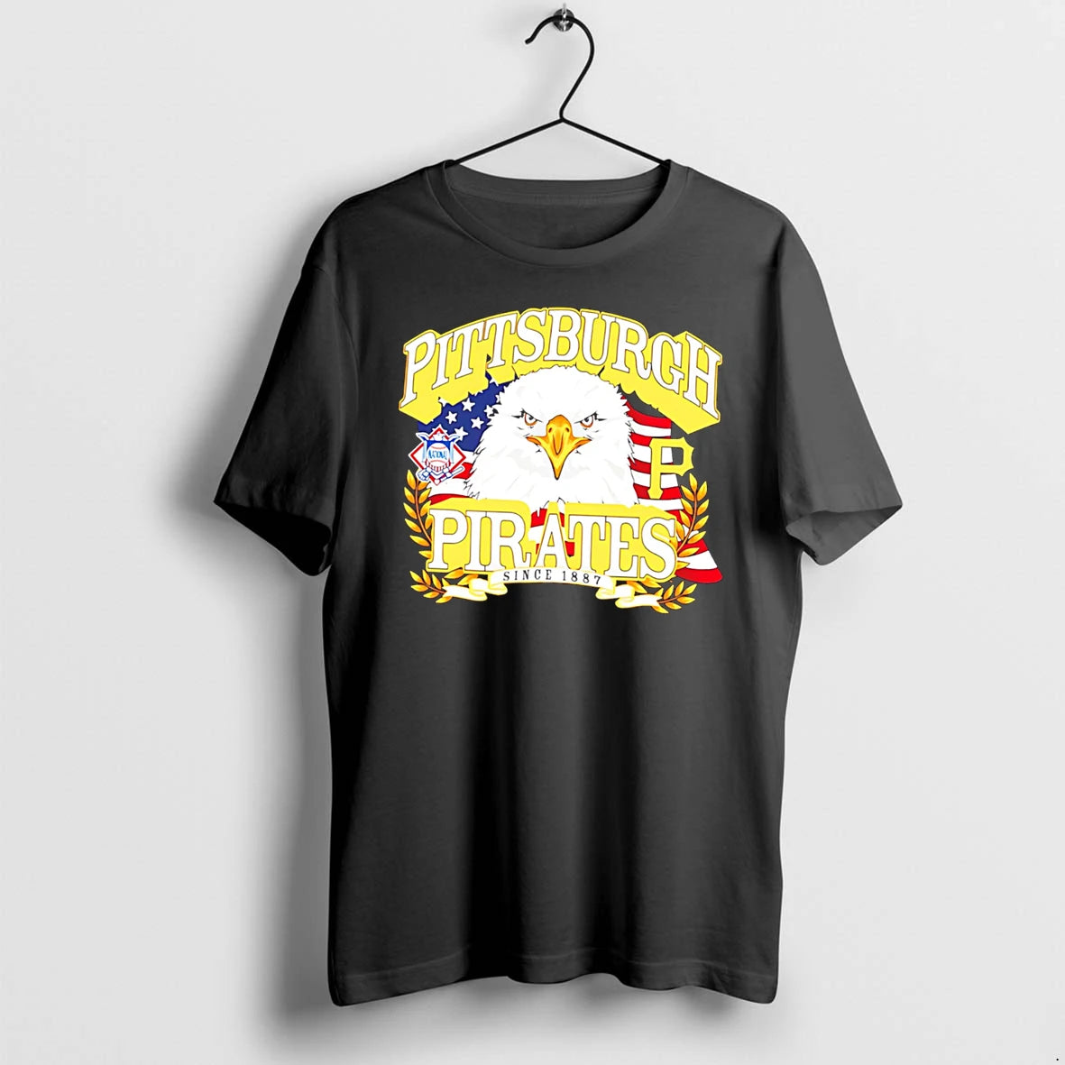 Officials Pittsburgh Pirates Americana Eagle Celebrating Americas 250th Tee T Shirt Sweater