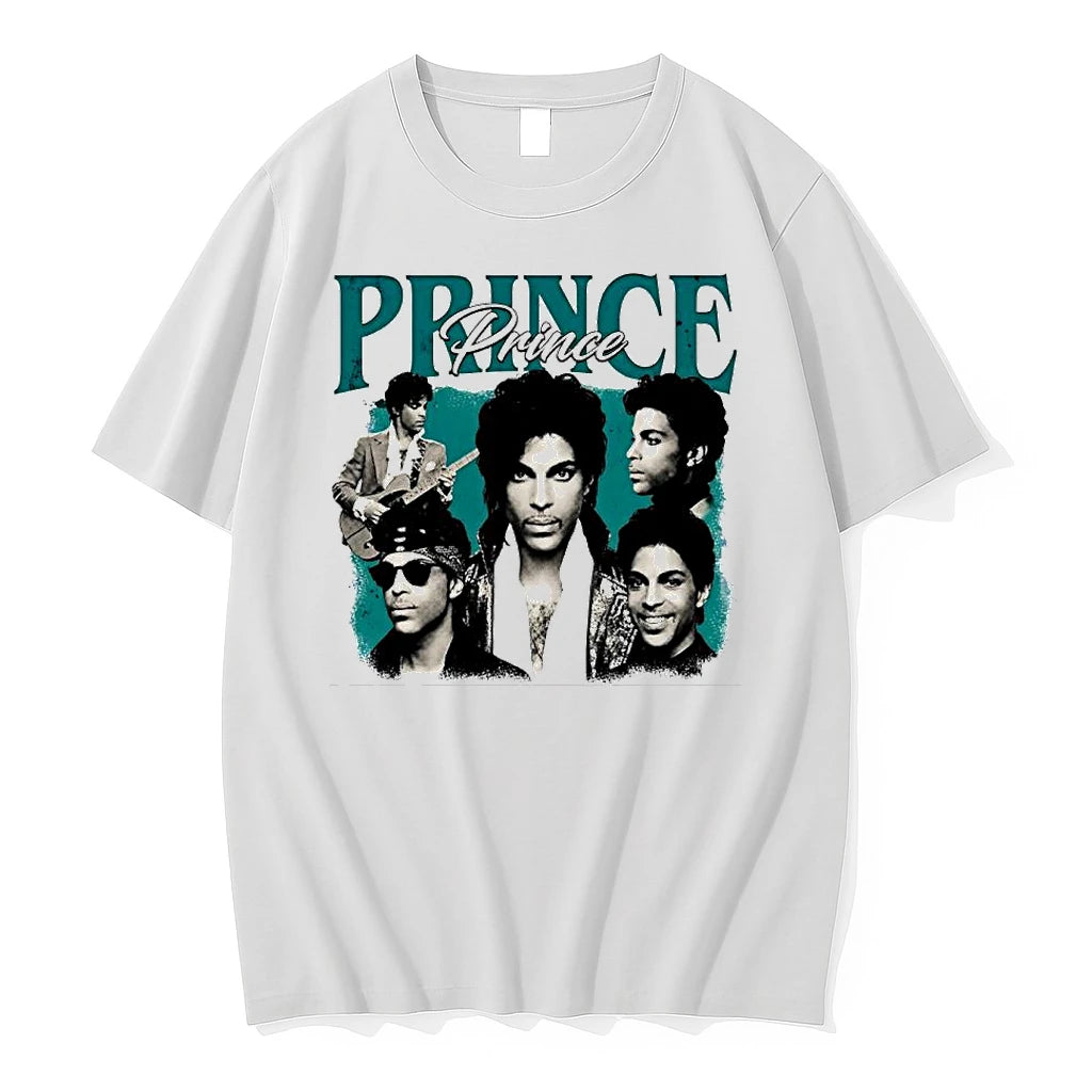 Officials Prince Prince Collage Of Musician Portraits Women Premium T Shirt