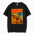 Officials Raccoon The Scream Premium T Shirt