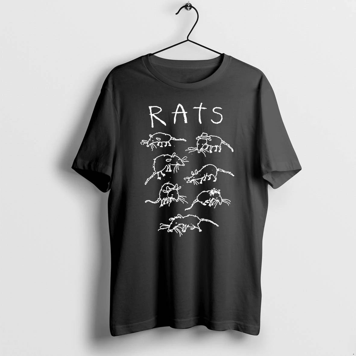 Officials Rats Sketch Drawing Rodent Doodle Premium T Shirt