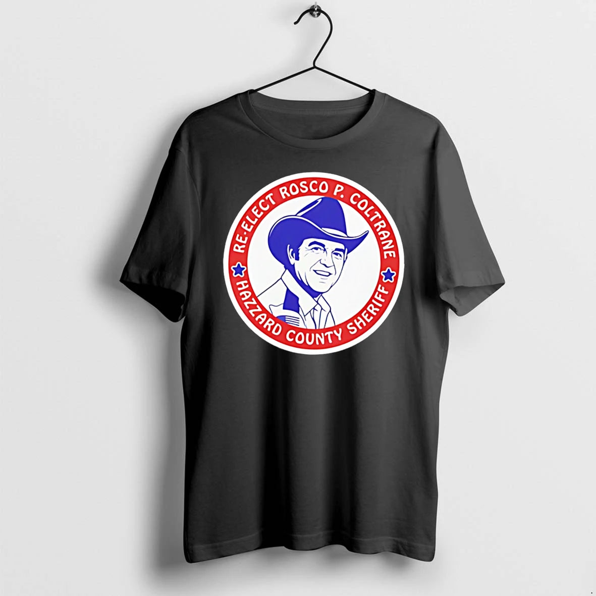 Officials Re Elect Rosco P Coltrane Hazzard County Sheriff Tee T Shirt Sweater