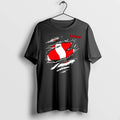 Officials Safeway Claw Marks Ripped Metallic Surface Red White Logo Mens Premium T Shirt