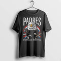 Officials San Diego Padres Americas Pastime Tri Blend Black T Shirt Sweater