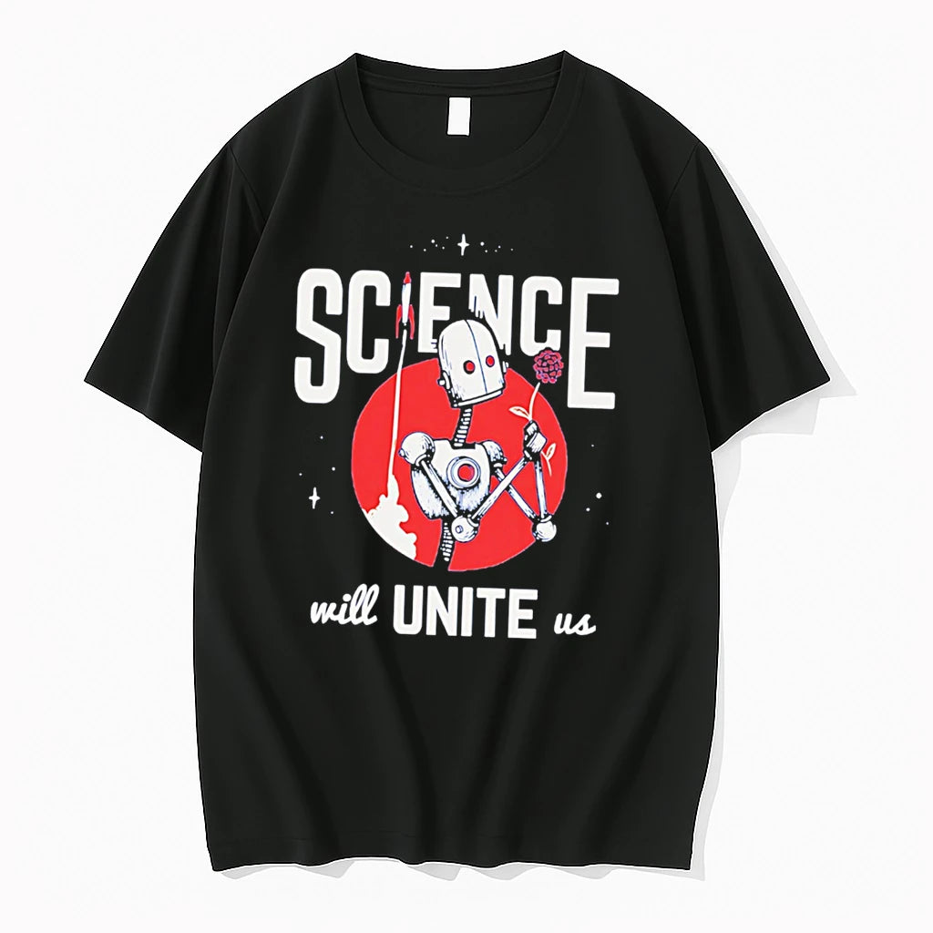 Officials Science Will Unite Us Robot Tee T Shirt Sweater