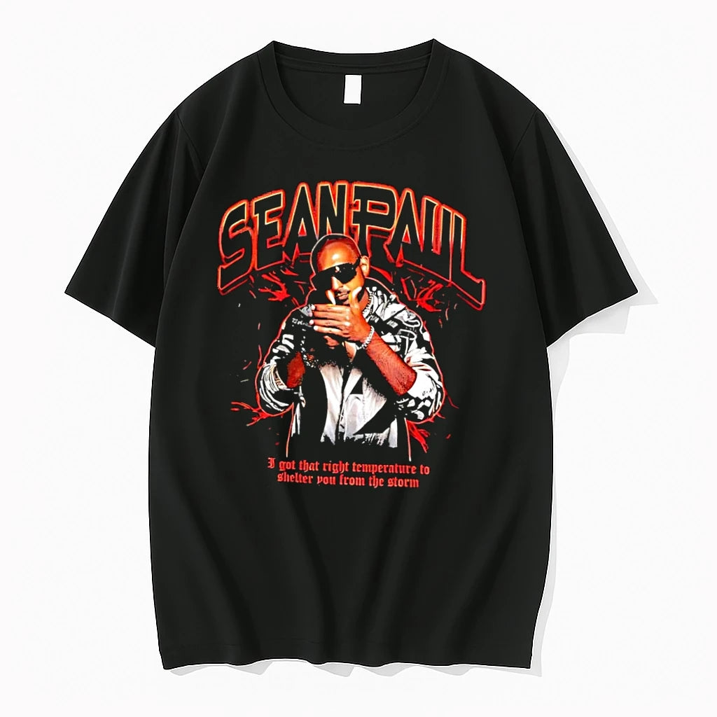 Officials Sean Paul I Got That Right Temperature Black T Shirt Sweater