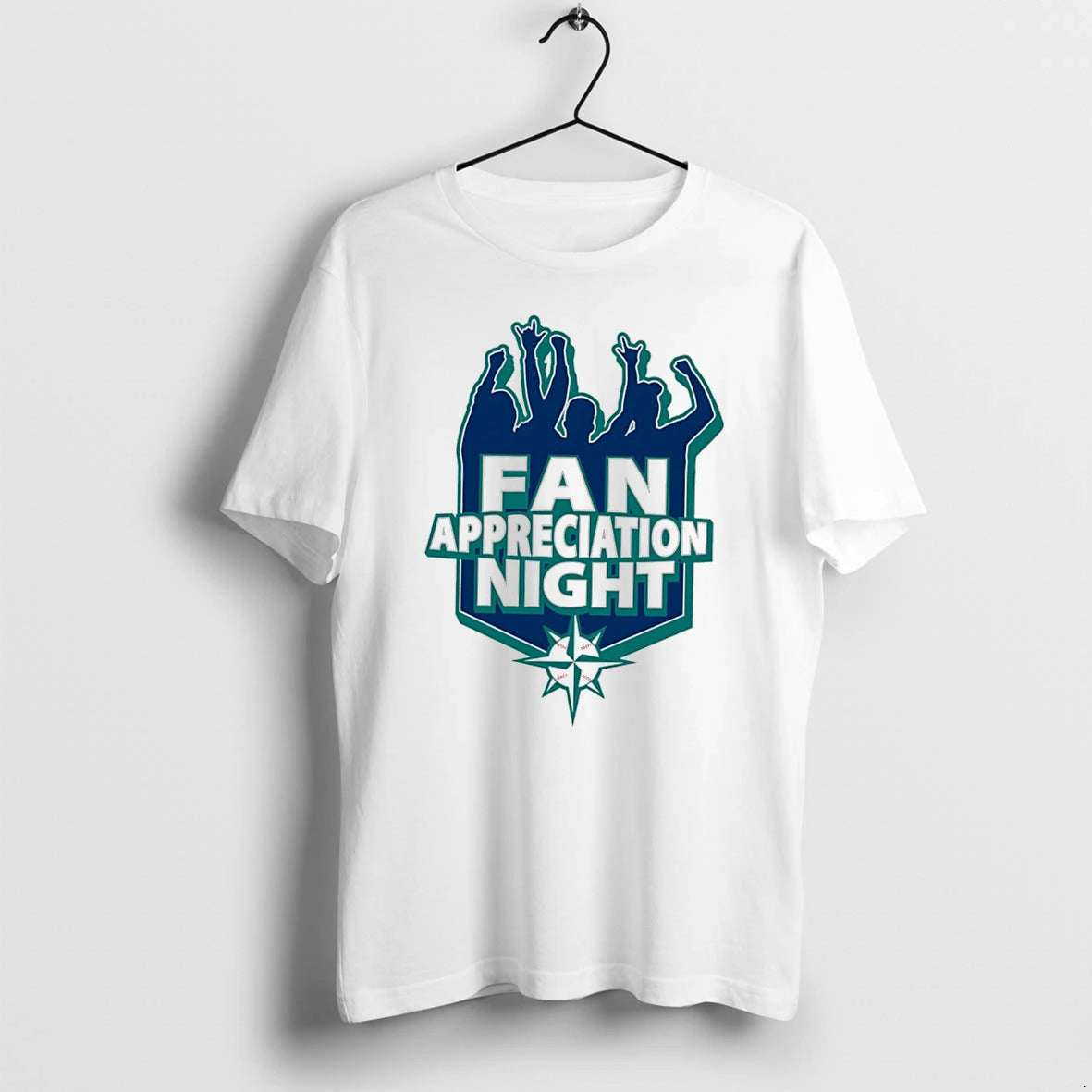 Officials Seattle Mariners Fan Appreciation Night 2026 Logo Tee Premium T Shirt