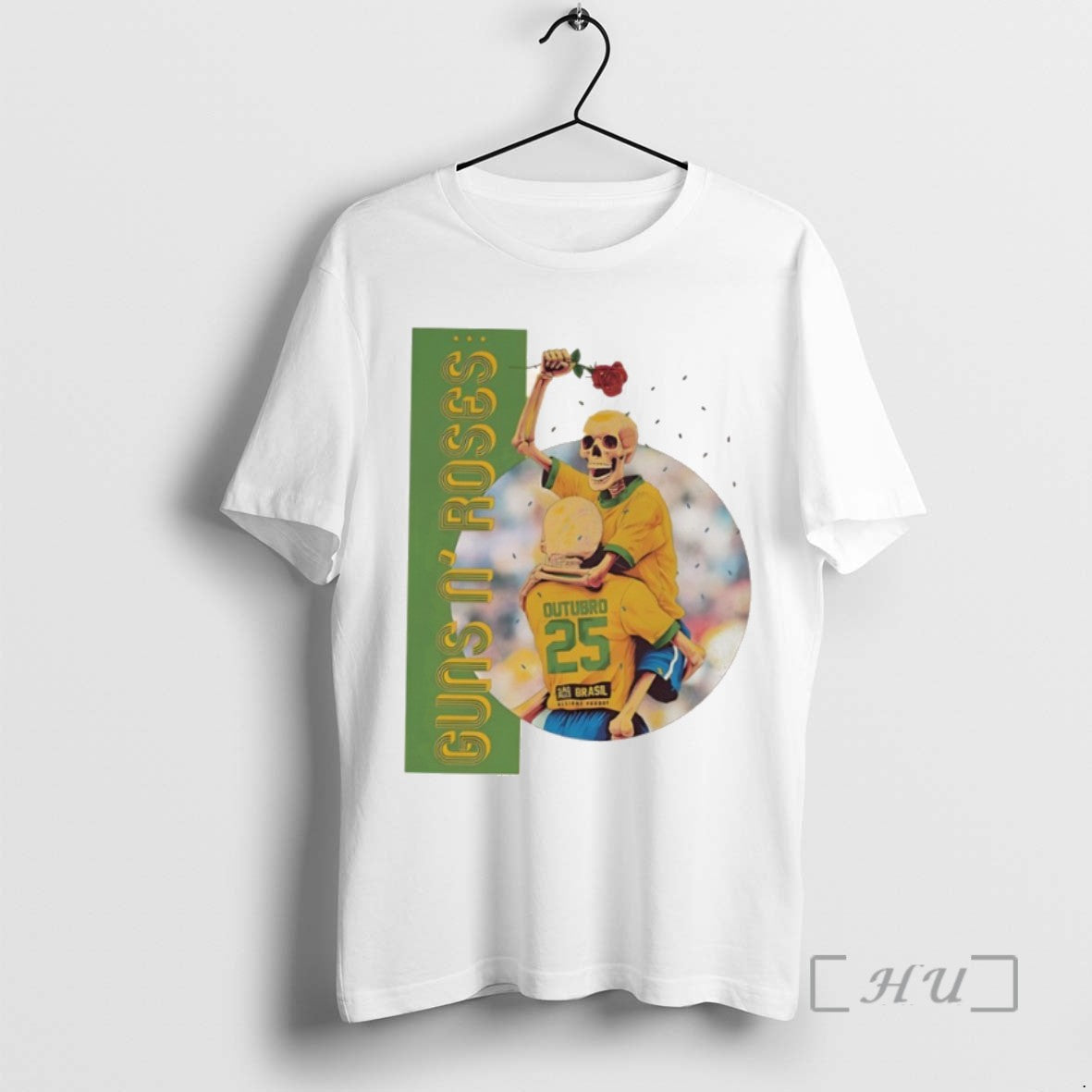 Officials Skeleton Guns N Roses Allianz Parque Sao Paulo Brazil 20225 Tee Shirt Sweater