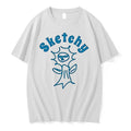Officials Sketchy Flower Character Drawing Sketchy Premium T Shirt