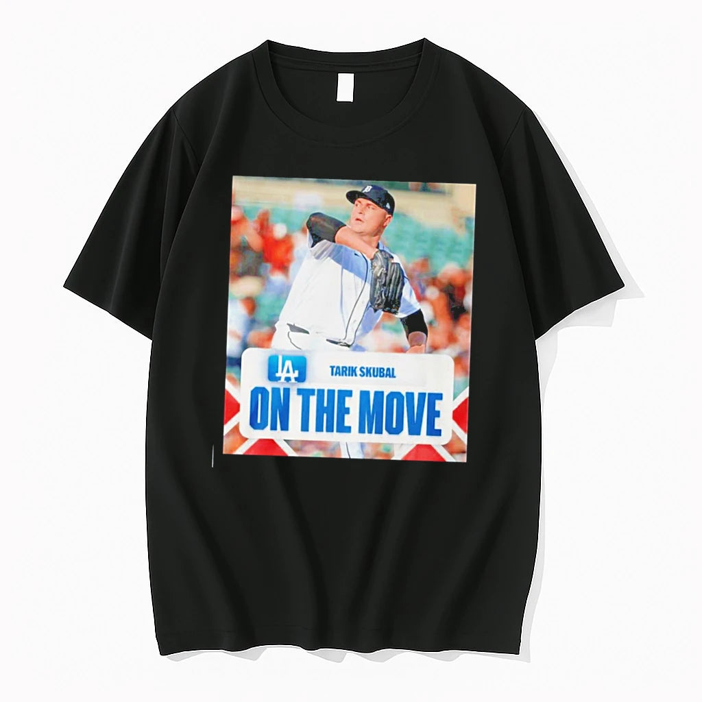 Officials Tarik Skubal Los Angeles Dodgers On The Move Tee Premium T Shirt