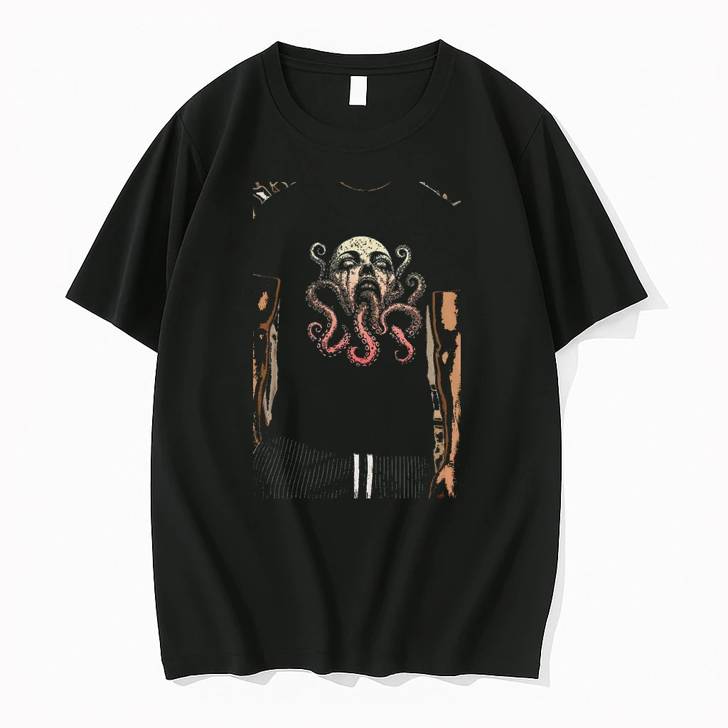 Officials Tentacles Emerging From Screaming Face Premium T Shirt