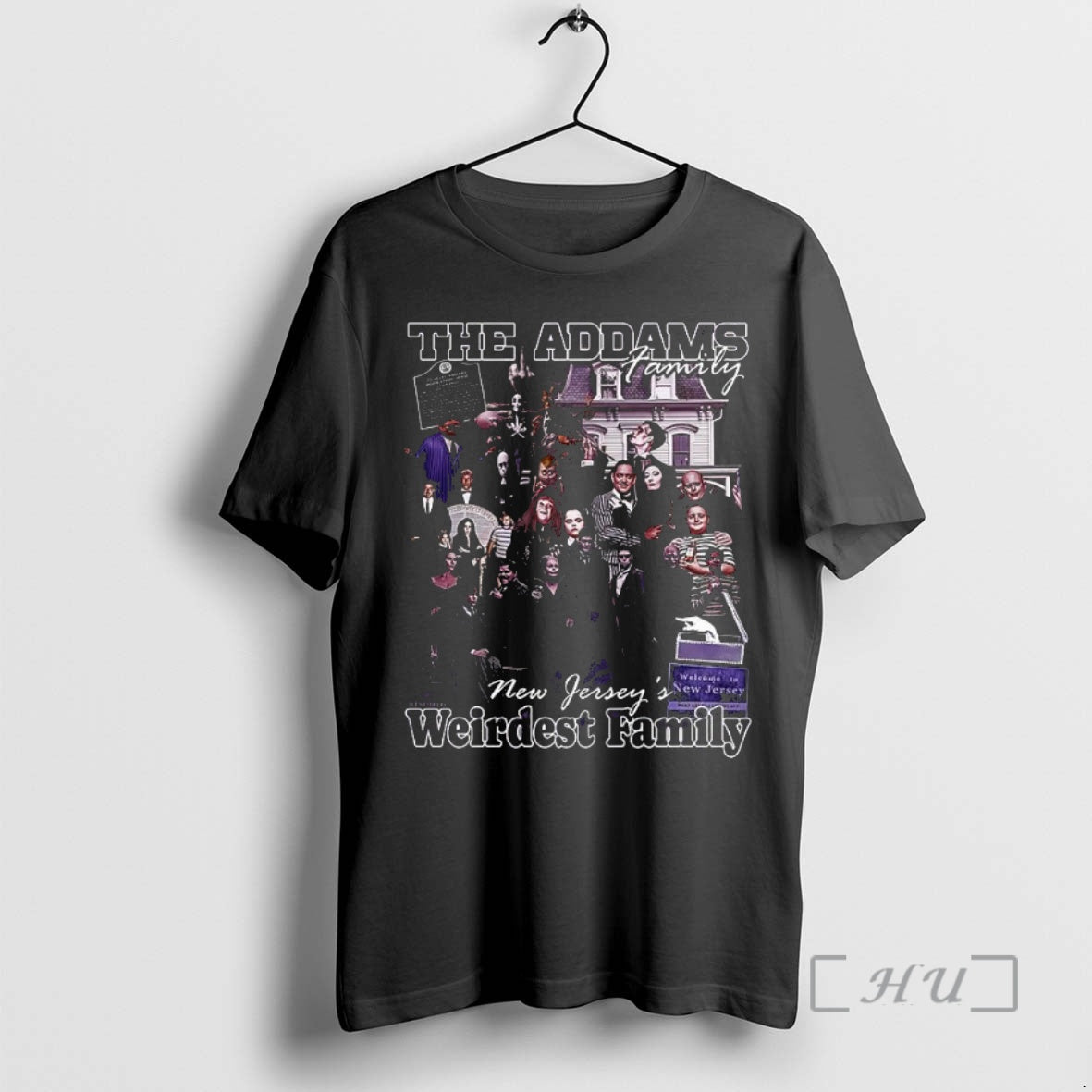 Officials The Addams Family X New Jerseys Weirdest Family T Shirt Sweater
