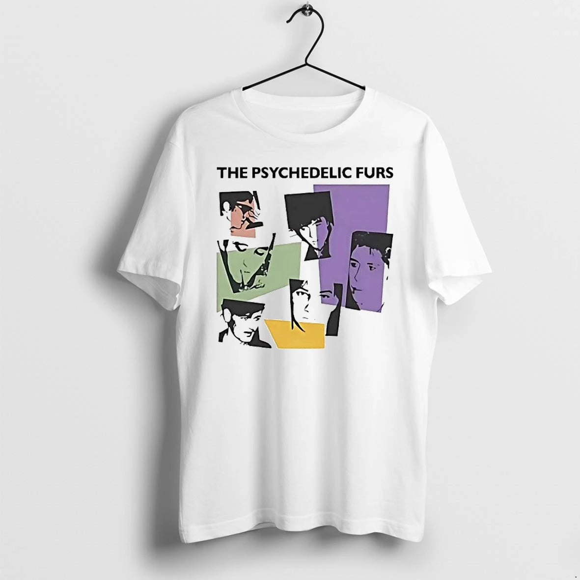 Officials The Psychedelic Furs Band Members Faces Premium T Shirt