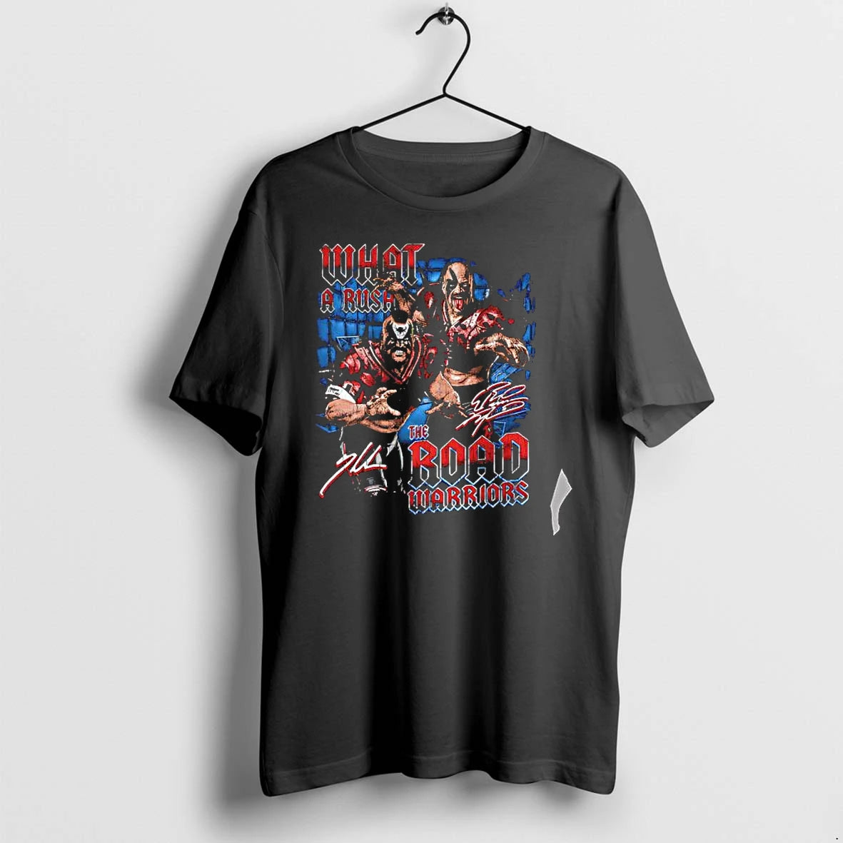 Officials The Road Warriors Hawk Animal What A Rush Signature Premium T Shirt
