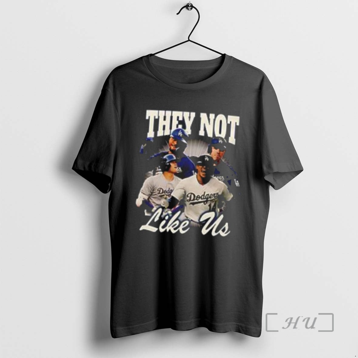 Officials They Not Like Us La Dodgers Team Lpayers Tee Shirt Sweater