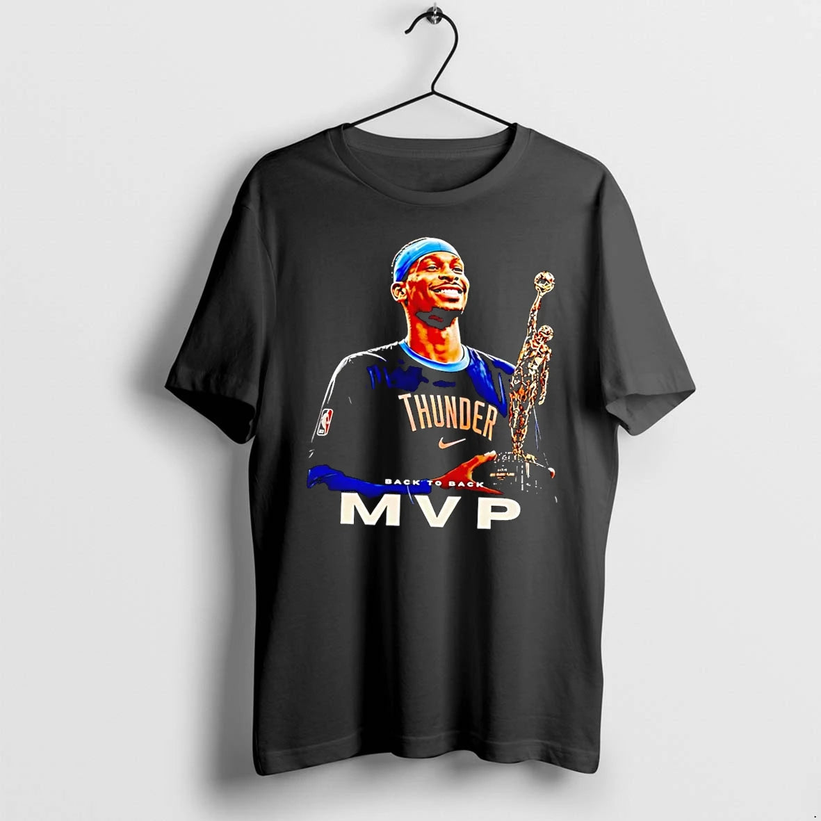 Officials Thunder Back To Back Mvp Black T Shirt Sweater