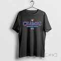 Officials Toronto Blue Jays 2025 American League Champions Roster Logo Tee Shirt Sweater