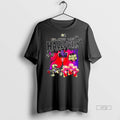Officials Toronto Raptors Glow Up Halloween Sour Patch Kids 2 Sided Tee Shirt Sweater