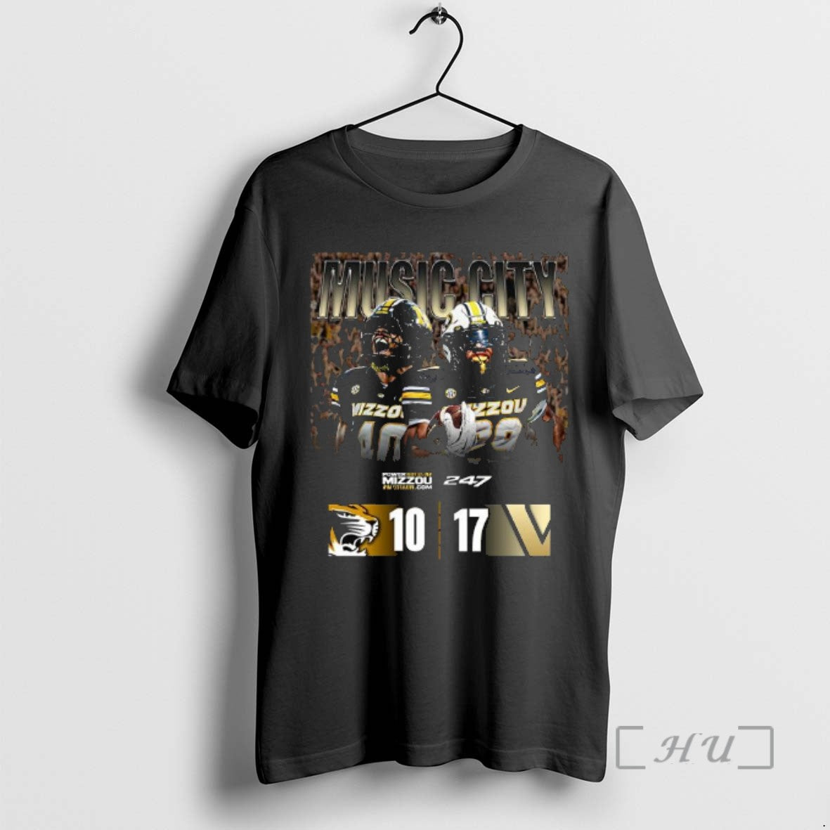 Officials Vanderbilt Wins 17 10 Missouri 2025 Gameday Football T Shirt Sweater