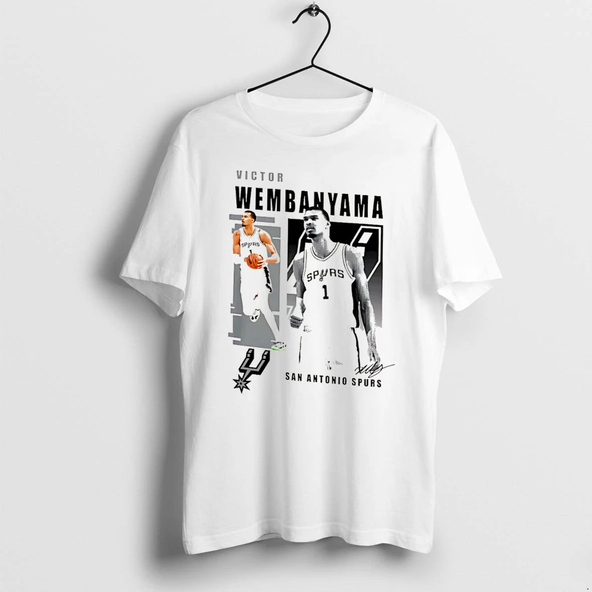 Officials Victor Wembanyama San Antonio Spurs Highlights Signature Tee Premium T Shirt