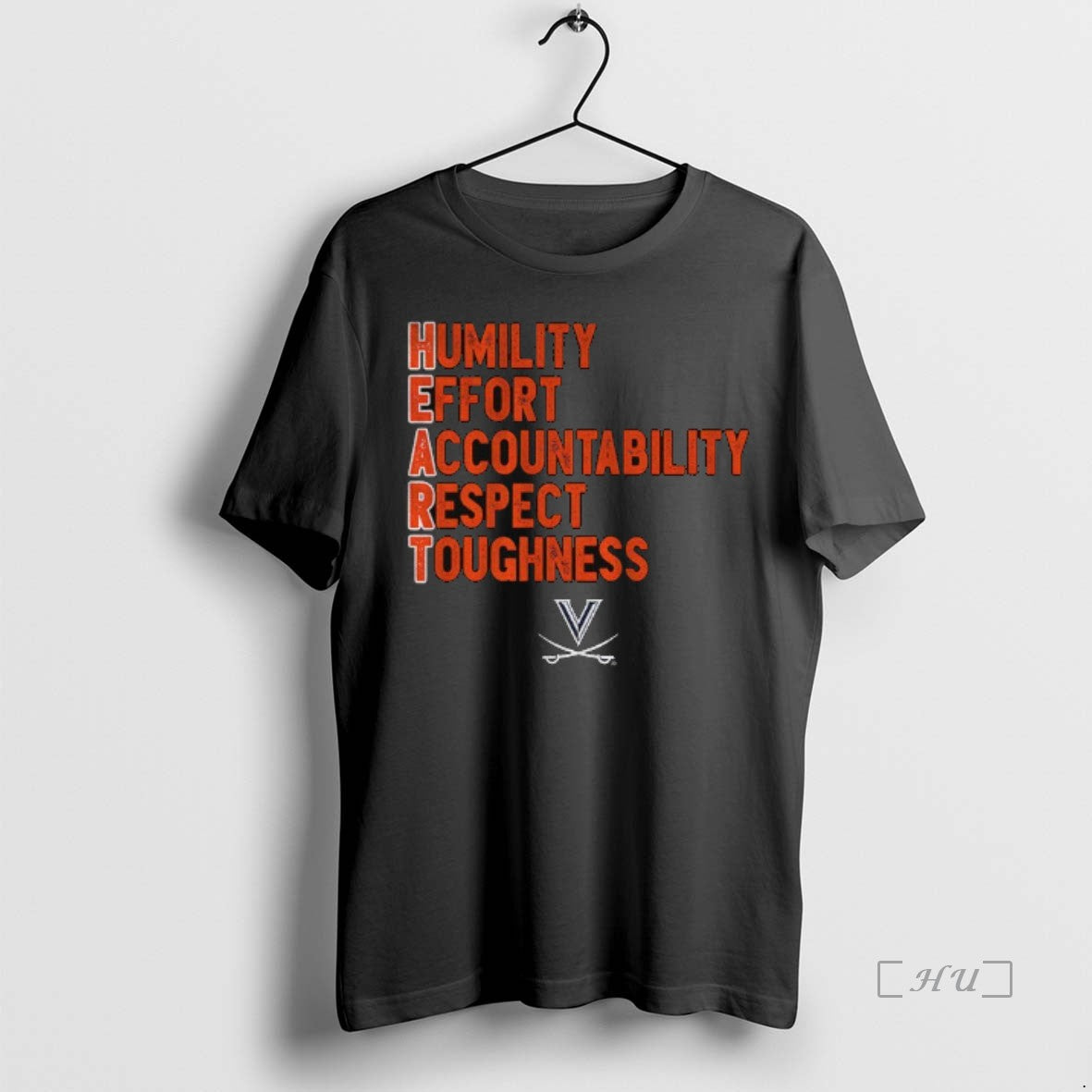Officials Virginia Cavaliers Football H E A R T T Shirt Sweater