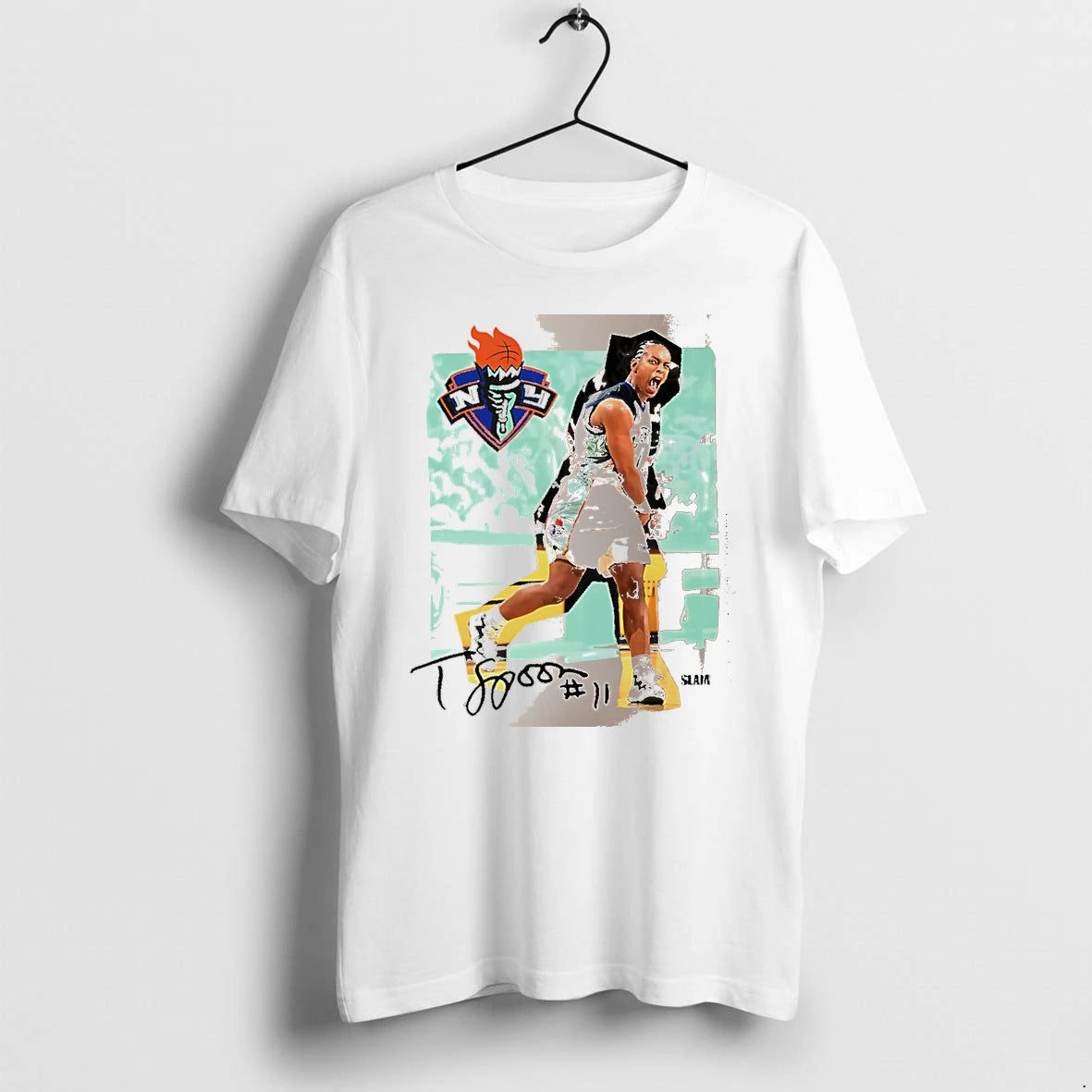Officials Wnba Legends Teresa Weatherspoon White Premium T Shirt