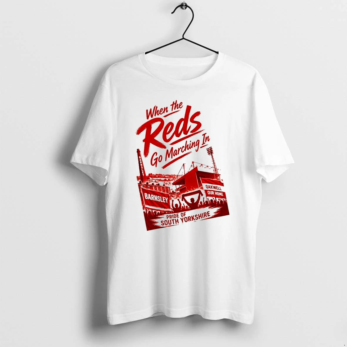 Officials When The Reds Go Marching In Barnsley Pride On South Yorkshire T Shirt Sweater