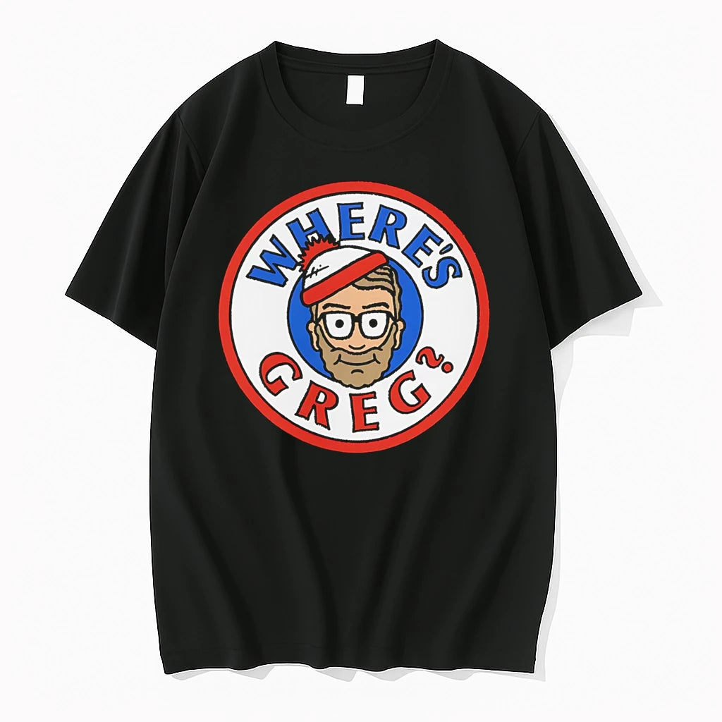 Officials Wheres Greg Waldo Illustration T Shirt Sweater