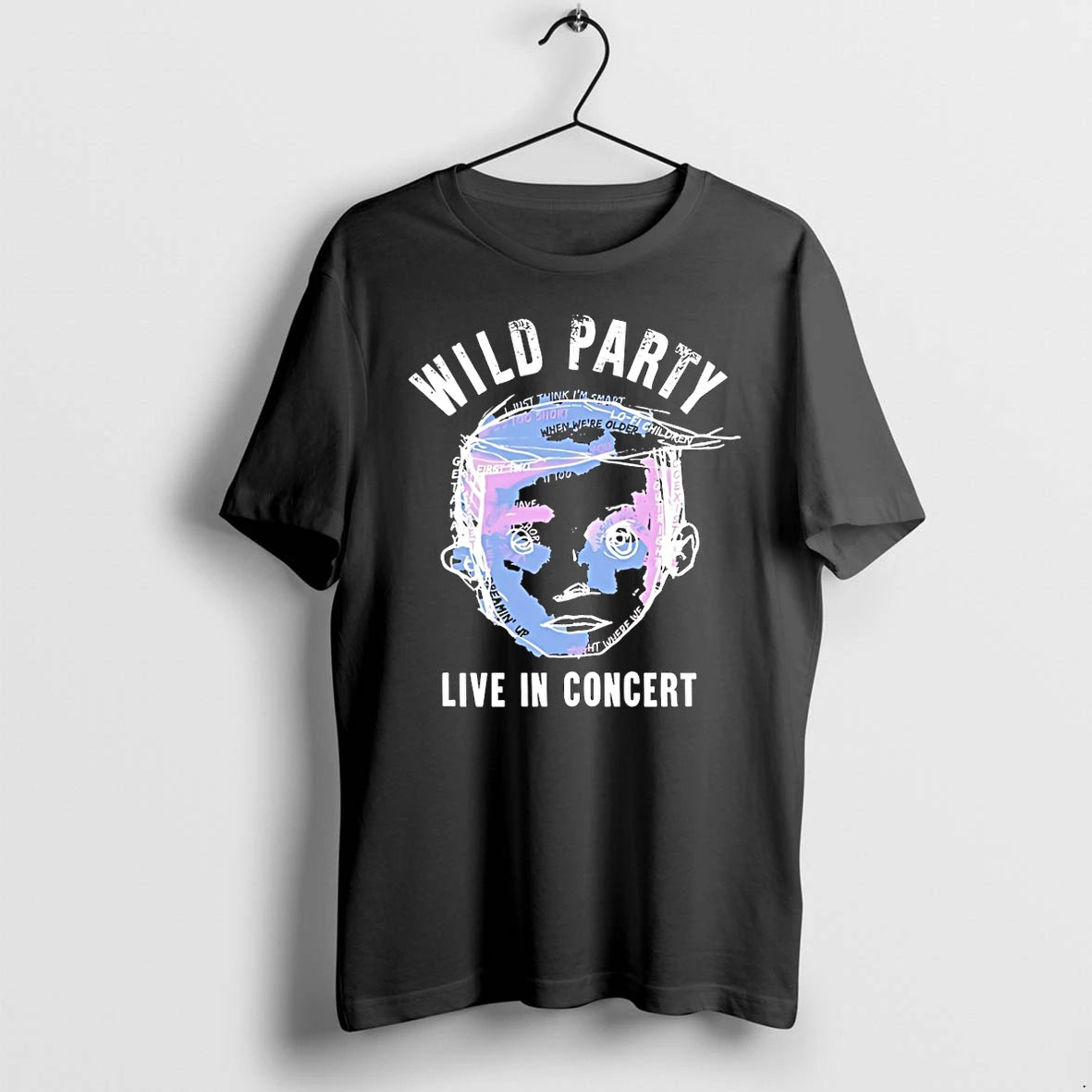 Officials Wild Party Live In Concert Vintage T Shirt Sweater