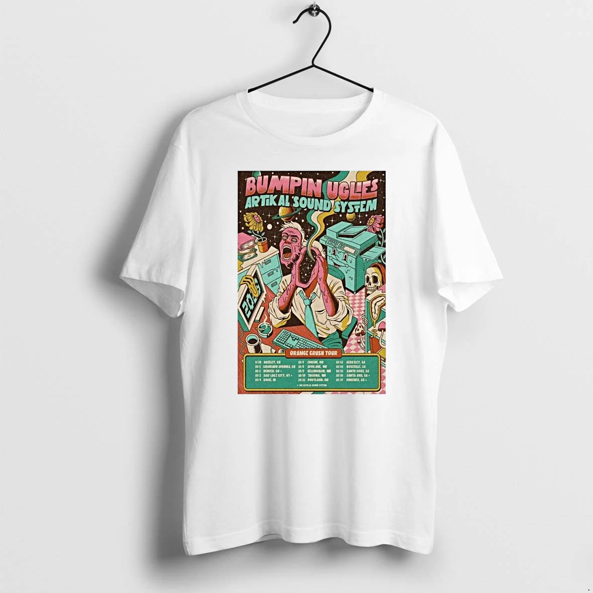 Officials Bumpin Uglies Orange Crush Tour October 2026 Premium T Shirt