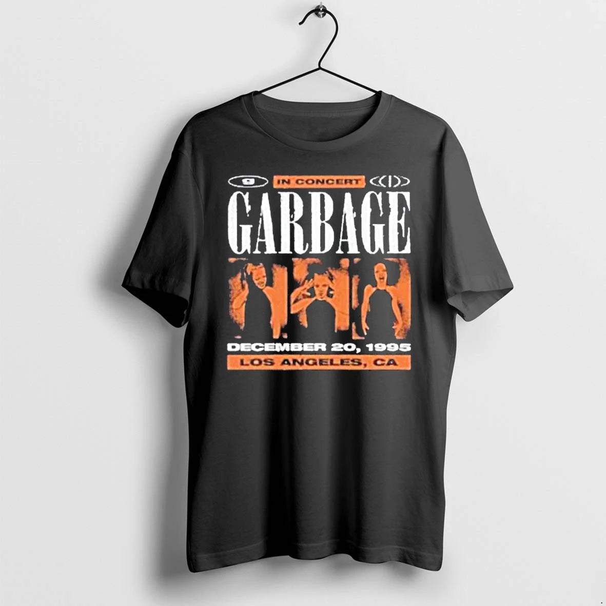 Officials Garbage In Concert 12 20 1995 Los Angeles Ca Premium T Shirt
